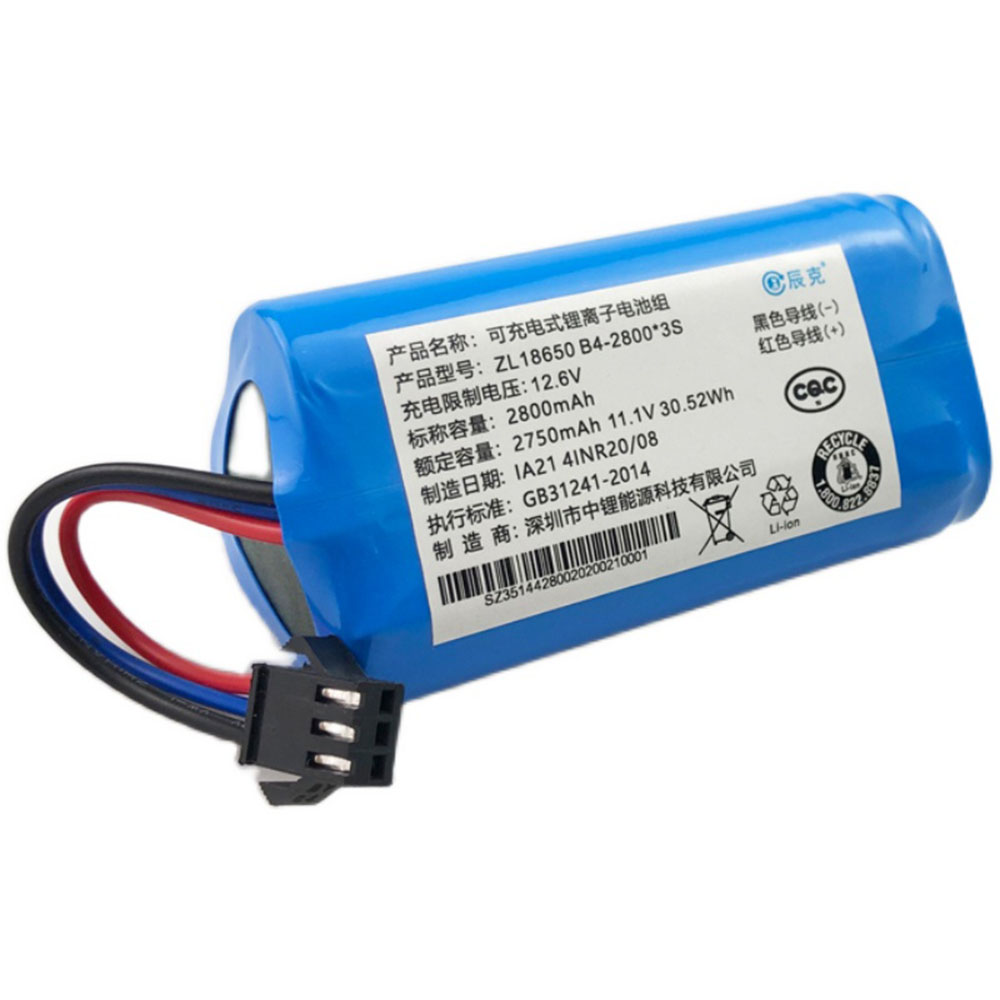 ZL18650 2800mah/30.52Wh Replacement battery for Ecovacs TCR360 D36A D36B D36C D36E DA611 DB35 DA60 Cleaner
