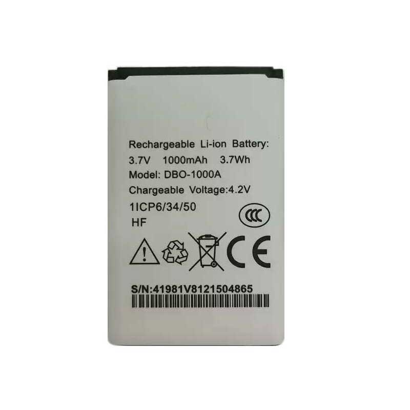 3.7V 1000mAh DBO-1000A Smartphone Battery for Doro DBO-1000A