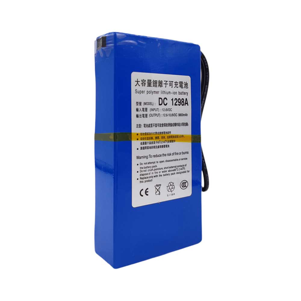 12.6V 9800mAh DC1298A Electronic Batteries for Other DC1298A with Plug