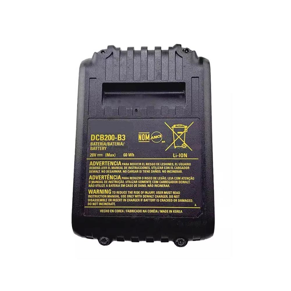 20V 3000Wh DCB200-B3 Power Tool Battery for Dewalt DCB200-B3