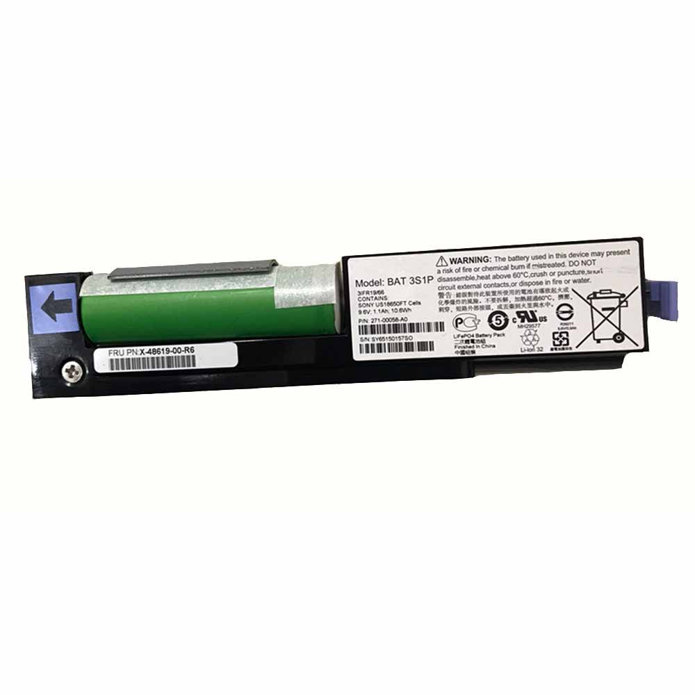 BAT-3S1P 1.1Ah/10.6Wh Replacement battery for IBM DCS3700