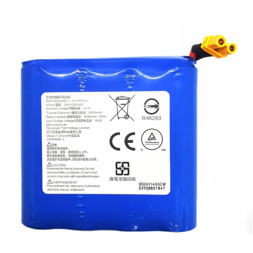 14.4V 5000mAh DH1405CWS Vacuum Robot Battery for XIAOMI Smartmi Pioneer A1 ZNXDJQR01ZM