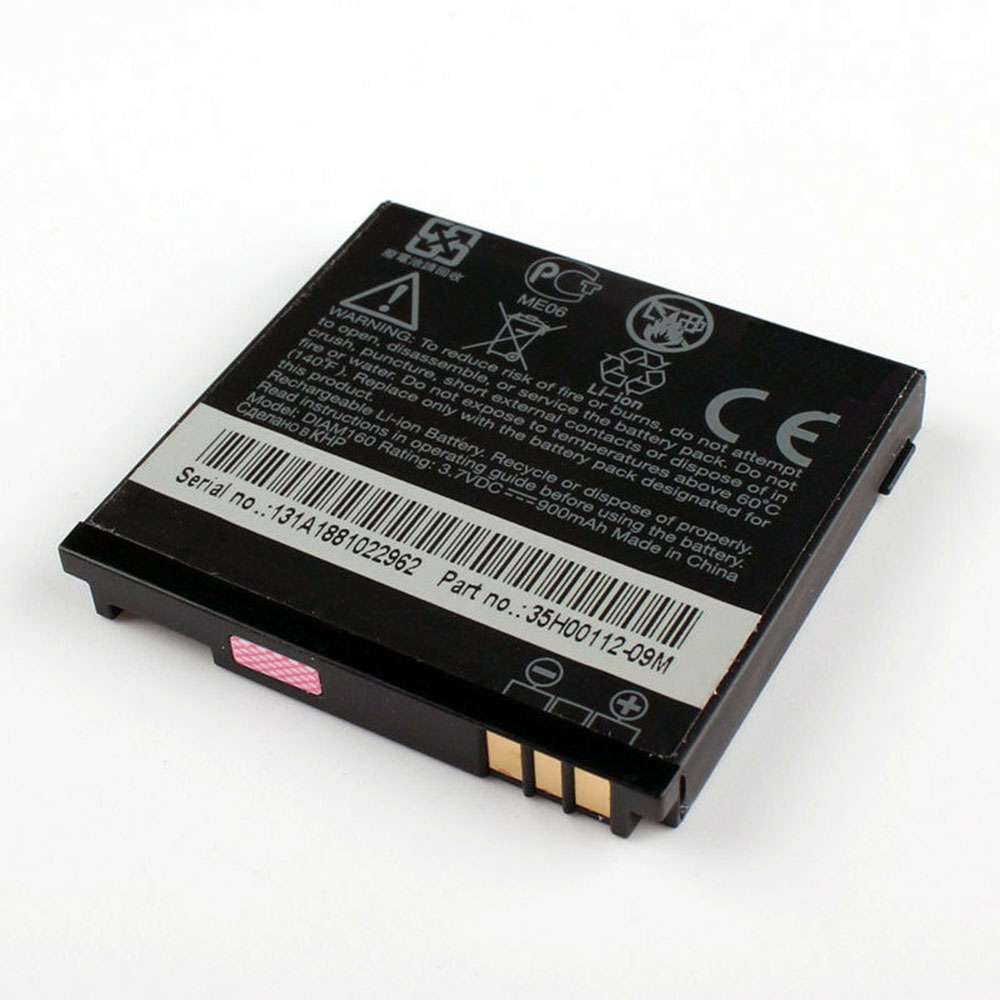 3.7V 900mAh HTC Diamond P3700 P3702 S900 Replacement Battery