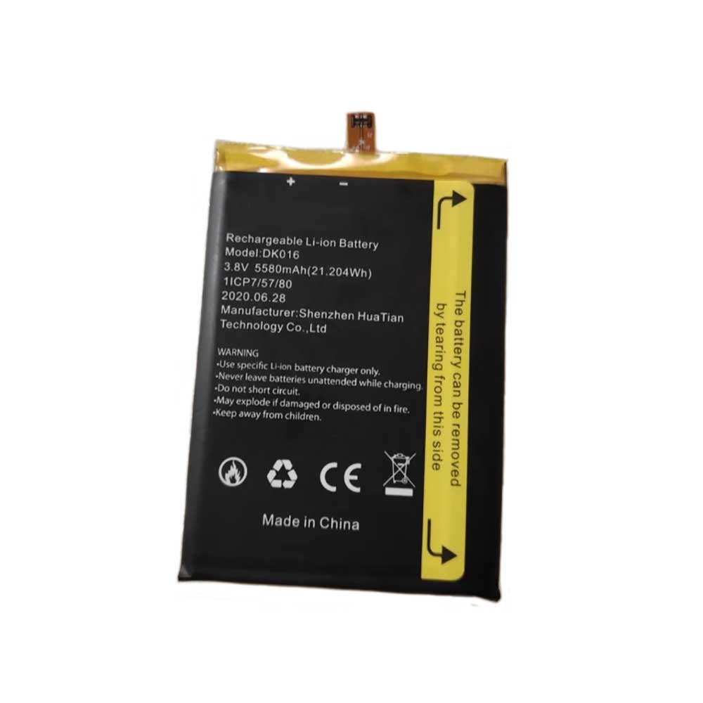 3.8V 5580mAh DK016 Smartphone Battery for Blackview BV6900