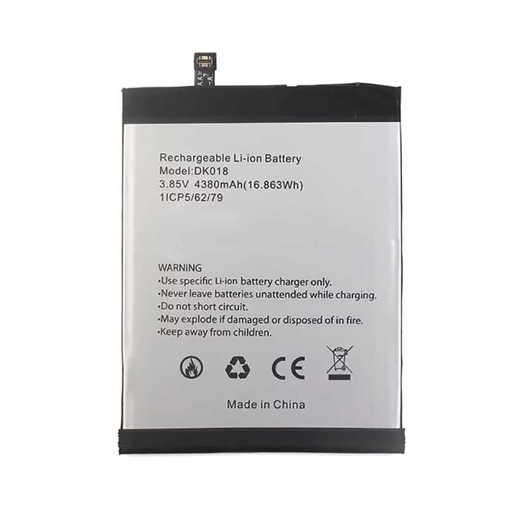 3.85V 4380 mAh/16.863Wh DK018 Smartphone Battery for Blackview BV6300 Pro
