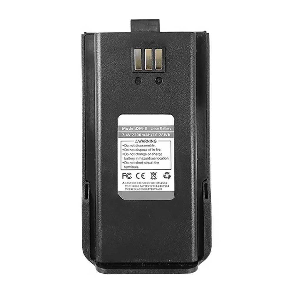 7.4V 2200mAh DM-8 Radio Communication Battery for Baofeng BF-H6