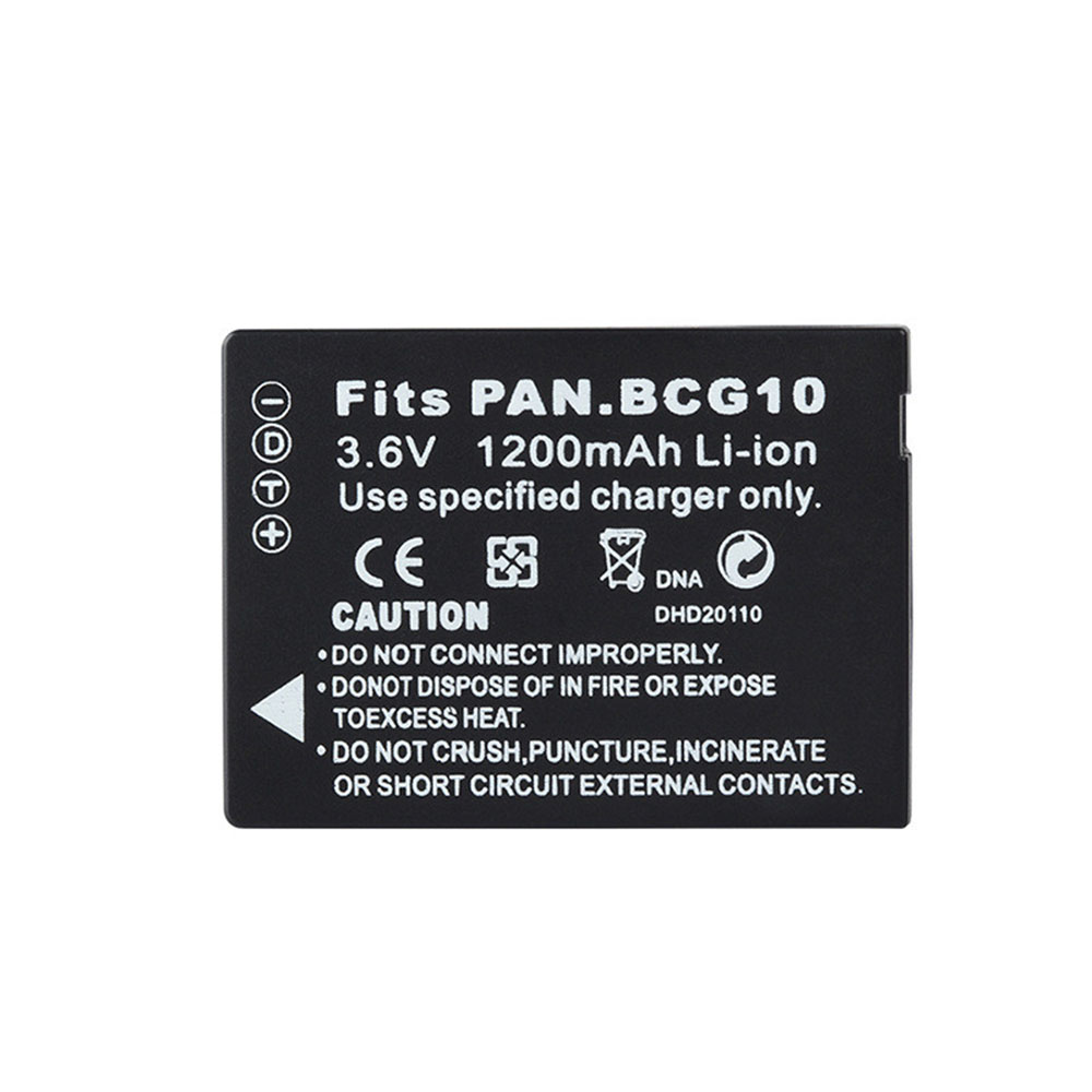 3.6V 1200mAh Panasonic DMC-ZX1 TZ7 TZ26 ZS15 ZS20 ZS25 GK Replacement Battery