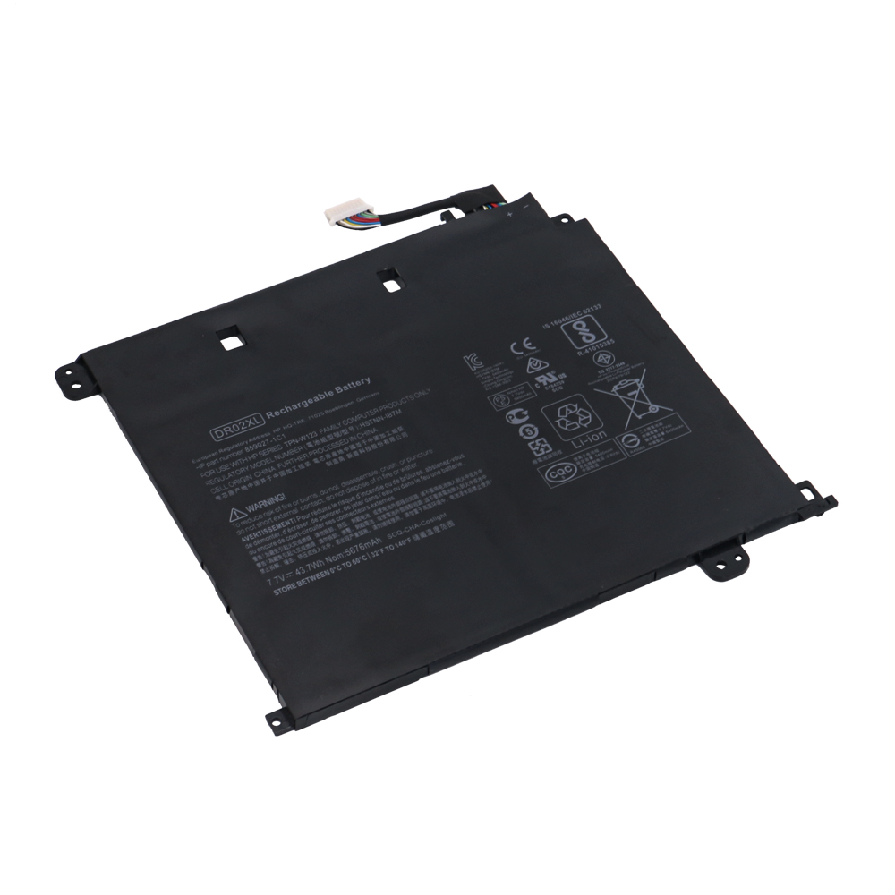 7.7V 43.7Wh DR02XL Tablet Battery for HP Chromebook 11 G5