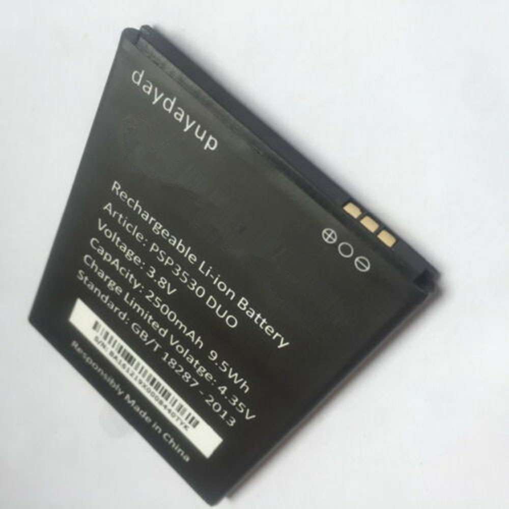 3.8V/4.35V 2500mAh/9.5WH Prestigio Muze D3 3530/ E3 3531 Replacement Battery