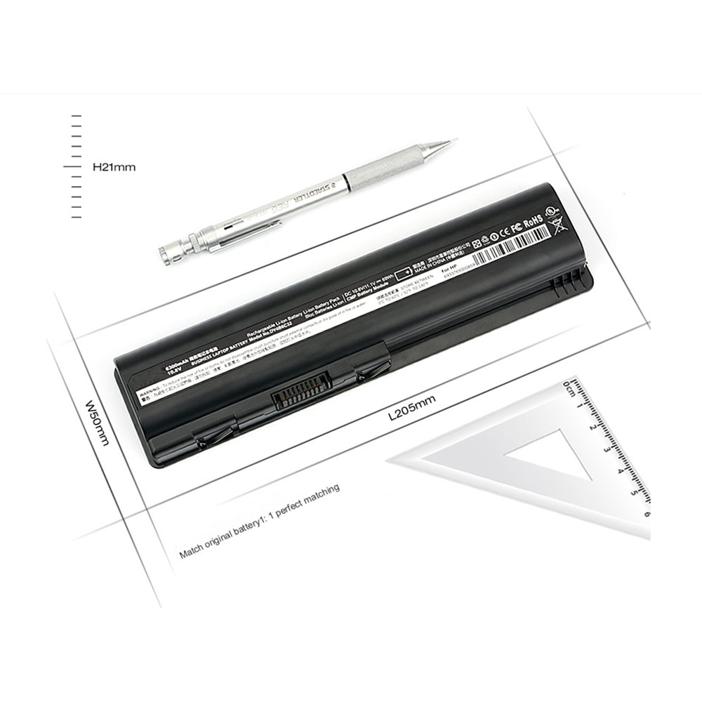 10.8V 6700mAh/72Wh HSTNN-UB73 Laptop Battery for HP dv4 dv5 dv6 G50 G60 G61 G70 HSTNN-UB72 EV06
