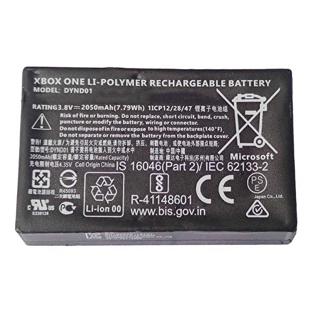 3.8V 2050mAh DYND01 Game Console Battery for Microsoft XBOX Elite 2 Series 1797
