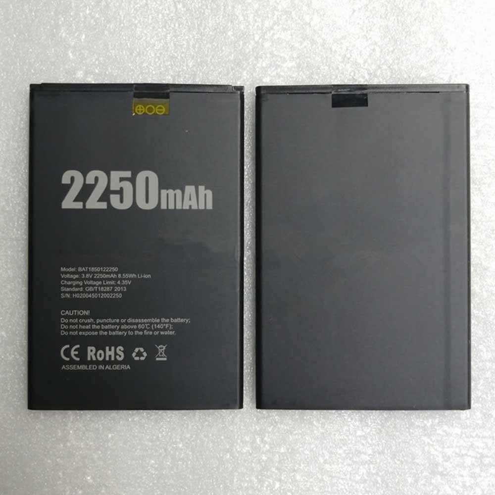 3.8V/4.35V 2250mAh 8.55Wh BAT1850122250 Smartphone Battery for Doogee X11