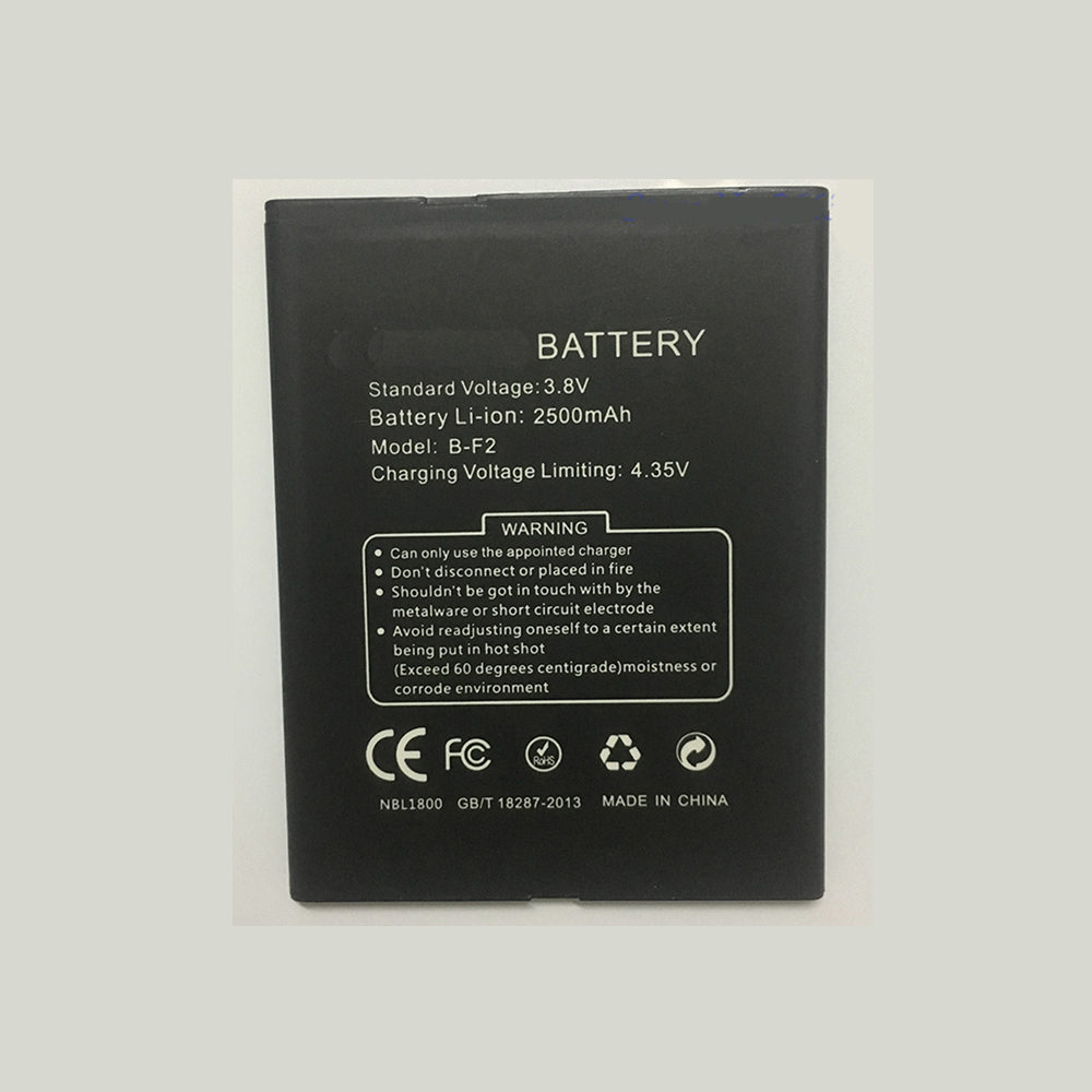3.8V/4.35V 2500mAh B-F2 Smartphone Battery for Doogee B-F2