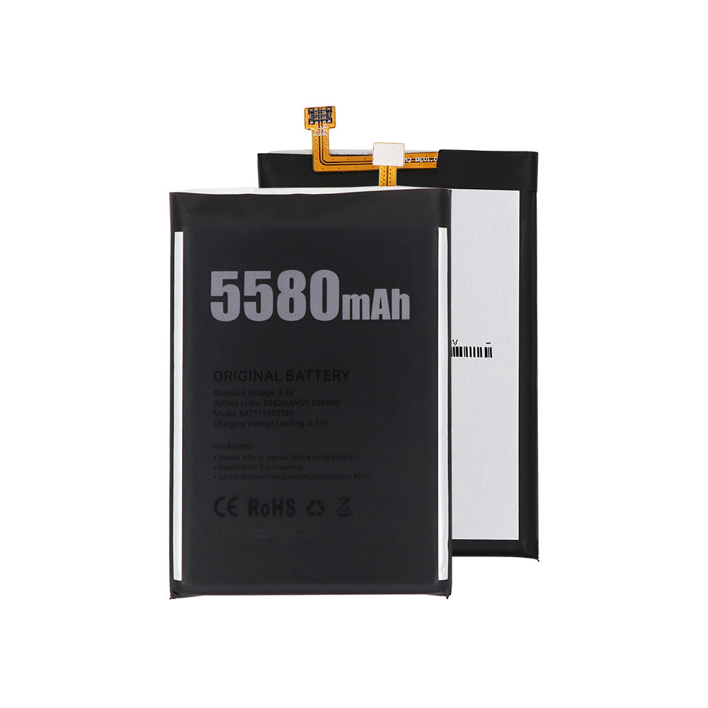 3.8V/4.35V 7.4WH/5580mAH BAT175305580 Smartphone Battery for Doogee S30