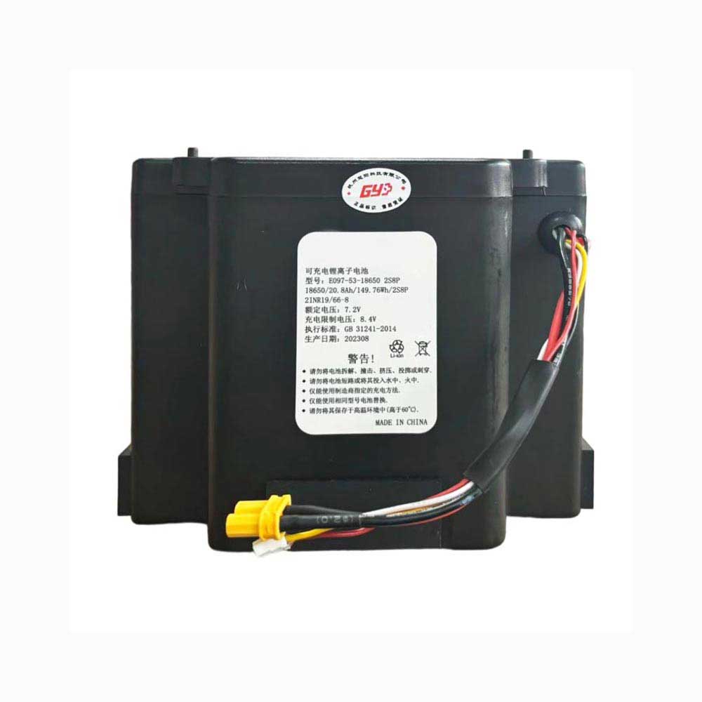 7.2V 20800mAh E097-53-18650 Electronic Batteries for Yunfan E097-53-18650