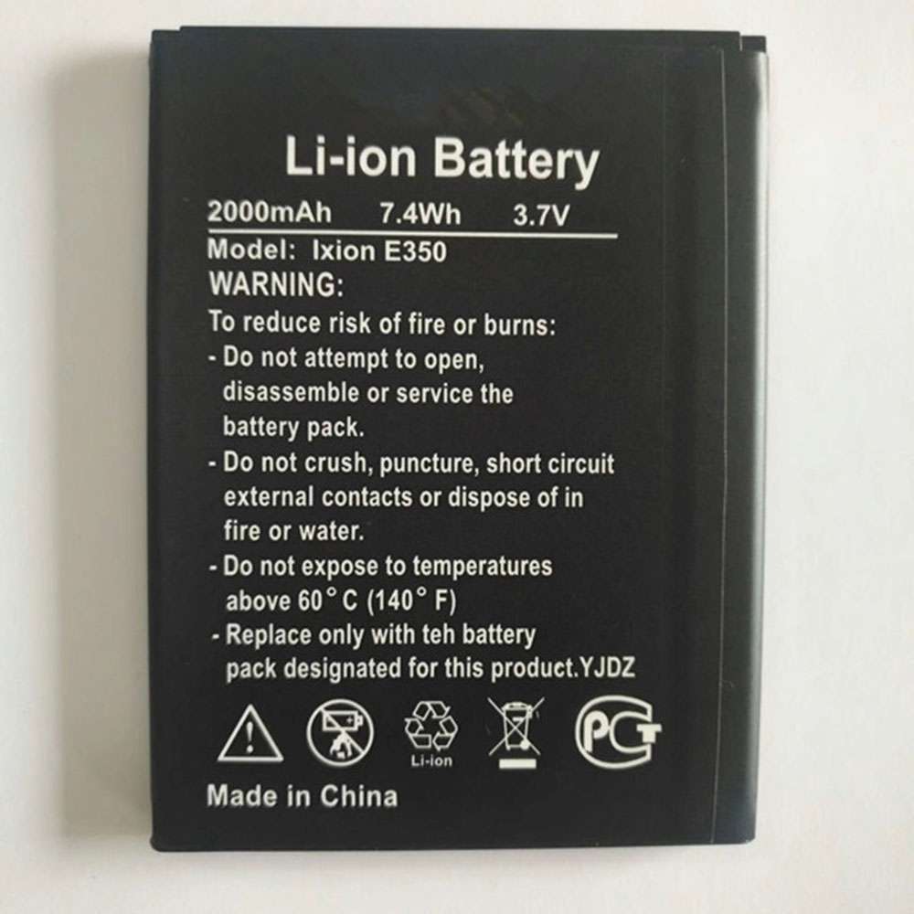 3.7V 2000mAh/7.4WH E350 Smartphone Battery for DEXP Ixion E350