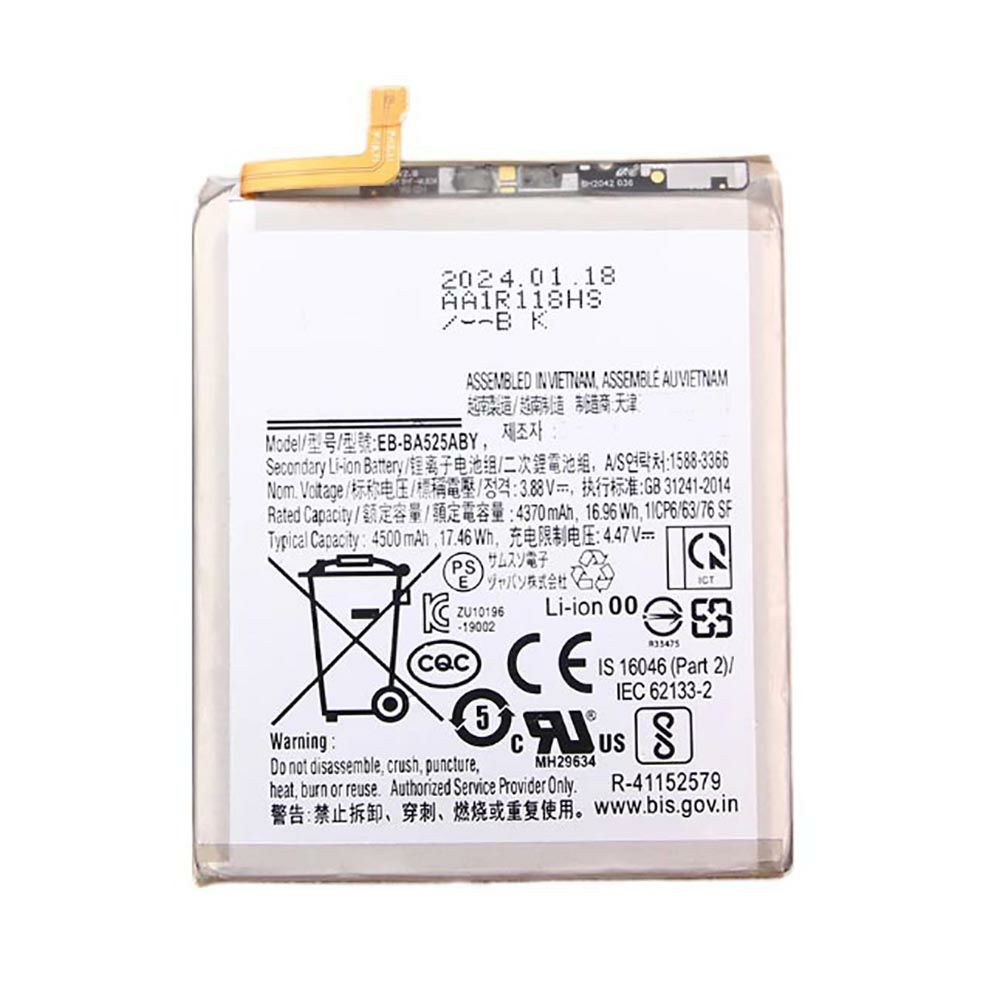 Samsung A52 5G battery
