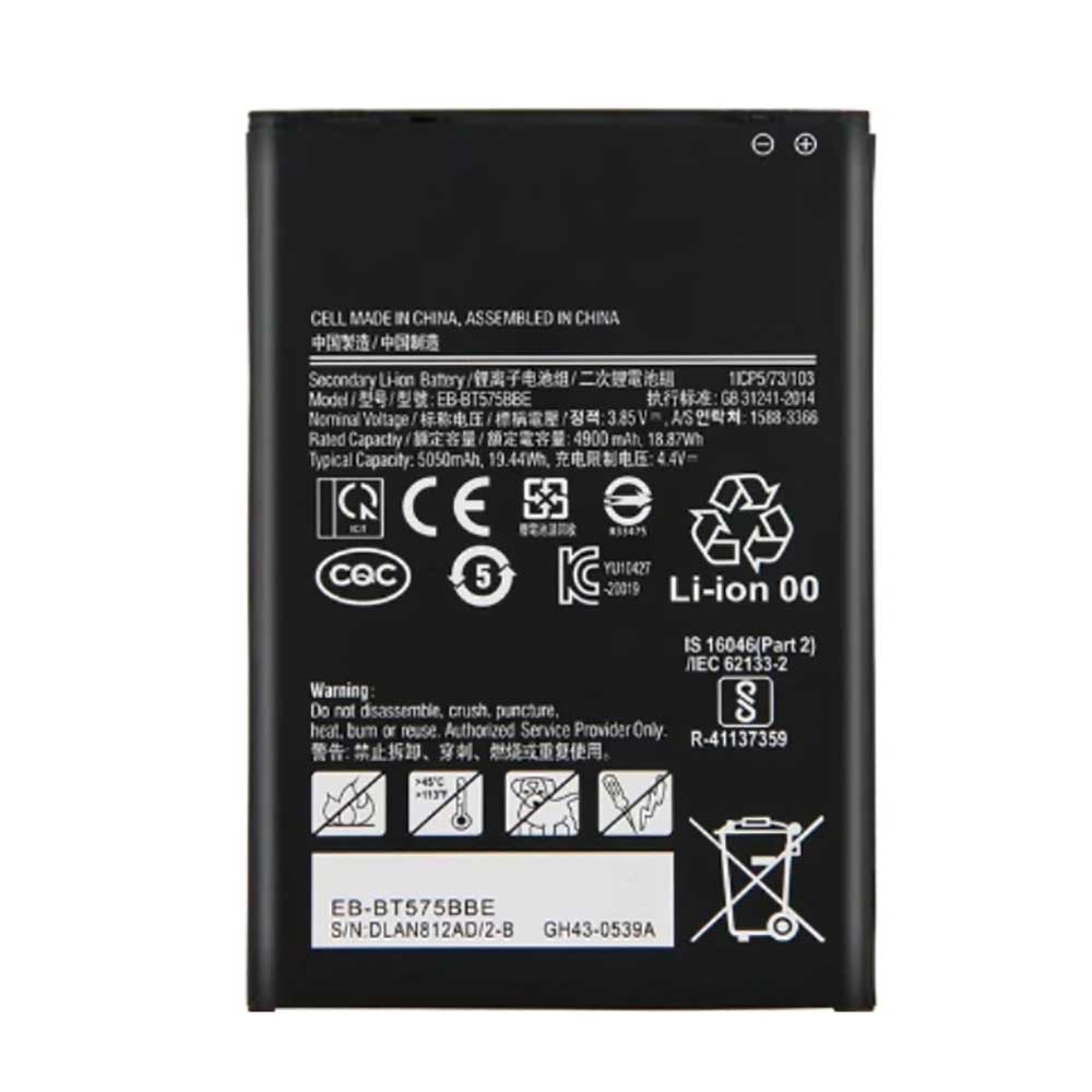 3.85V 4900mAh EB-BT575BBE Tablet Battery for Samsung Galaxy Tab Active 3