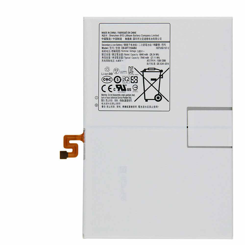 Samsung Galaxy Tab S6 T860 T865 Tab S5e T720 T725C battery