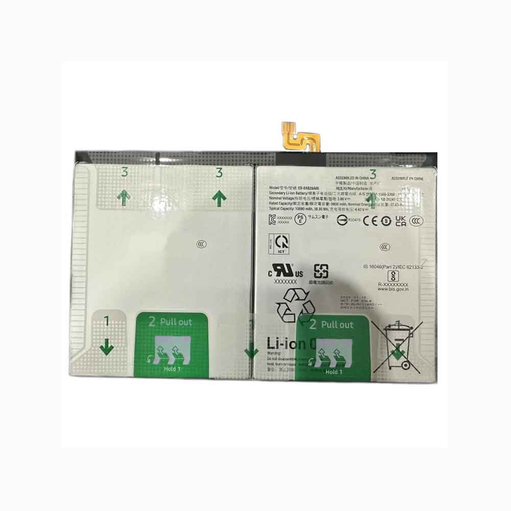 3.85V 10090mAh EB-BX828ABE Smartphone Battery for Samsung EB-BX828ABE