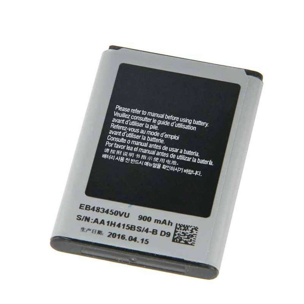 3.7V 900mAh EB483450VU Smartphone Battery for Samsung C3630 C3230 C5350 C3752 C3630C C3528
