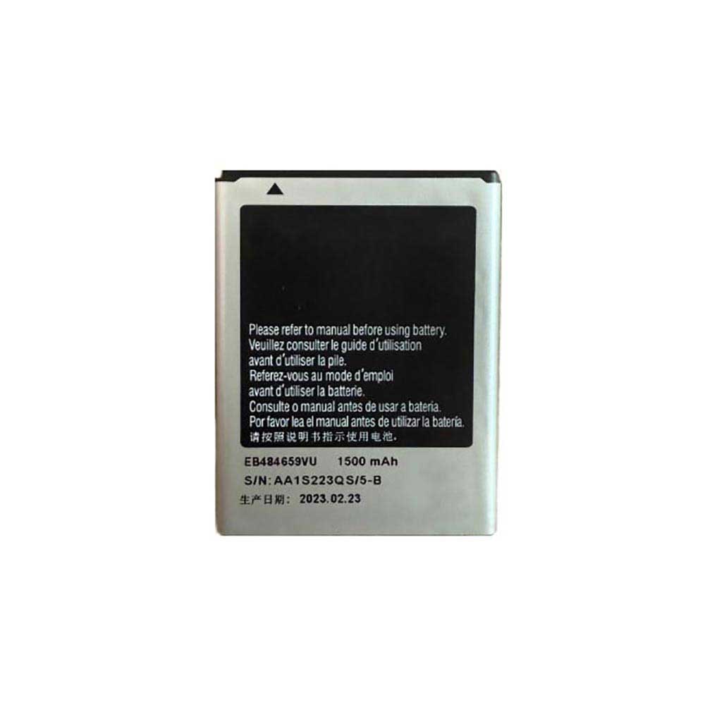 3.7V 1500mAh EB484659VU Smartphone Battery for Samsung I8150
