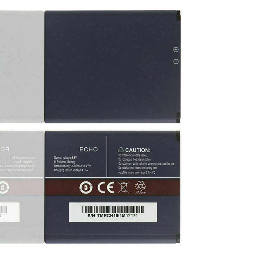 3.8V 3000mah/11.4Wh CUBOT ECHO Replacement Battery