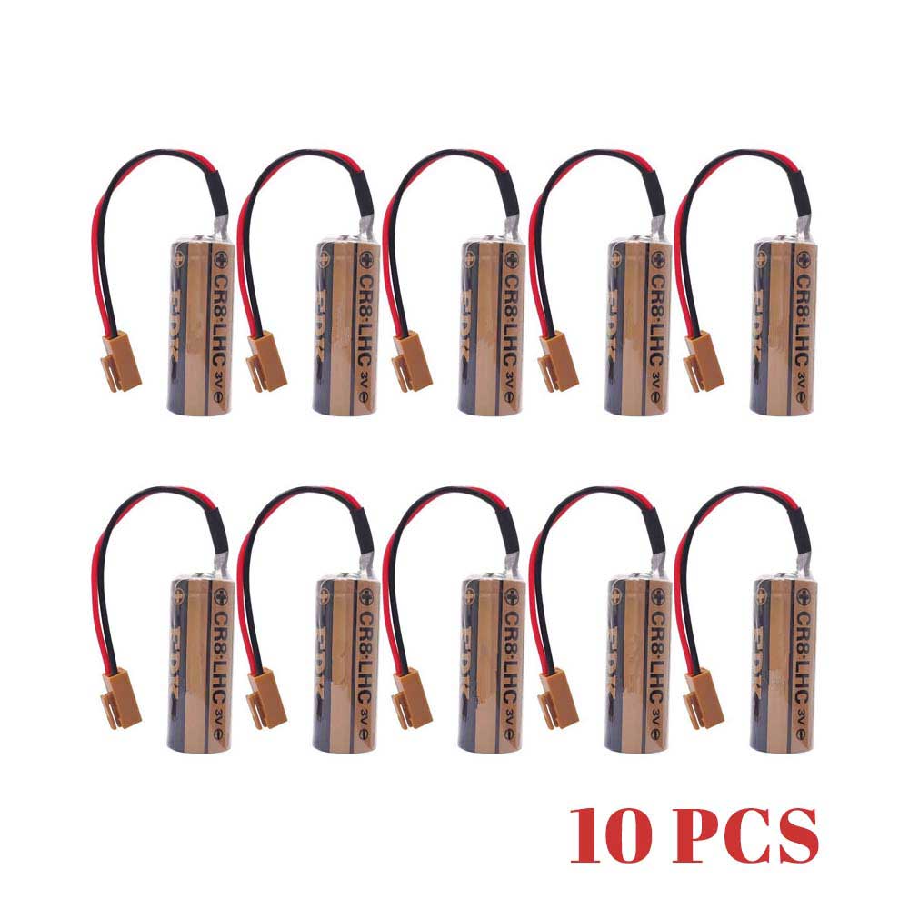 3V 2600mAh CR8.LHC PLC Battery for FDK A98L-0031-0012 A02B-0200-K102