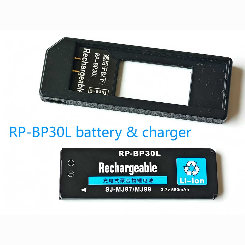 3.7V 580mAh RP-BP30L MP3 Audio Player Battery for Panasonic MD PLAYER SJ-MJ97 SJ-MJ99 MD99