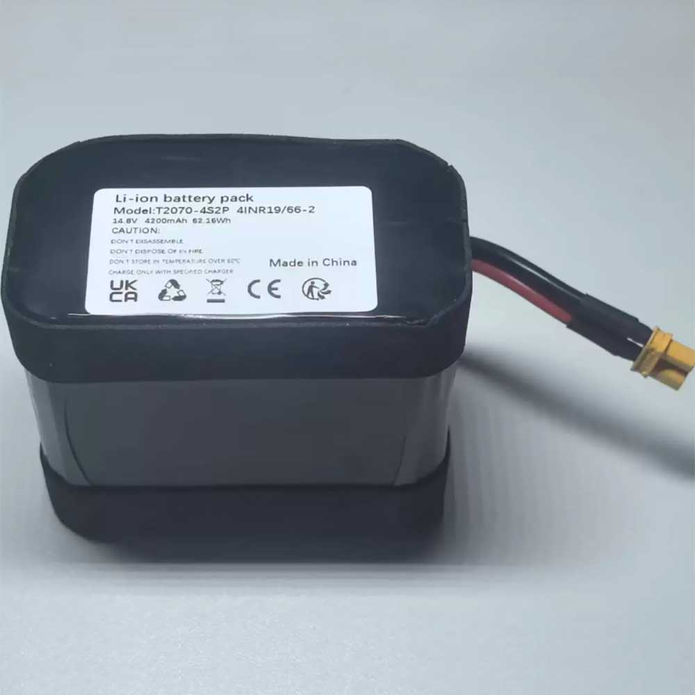 14.8V 4200mAh T2070-4S2P Vacuum Robot Battery for Eufy E20 T2070