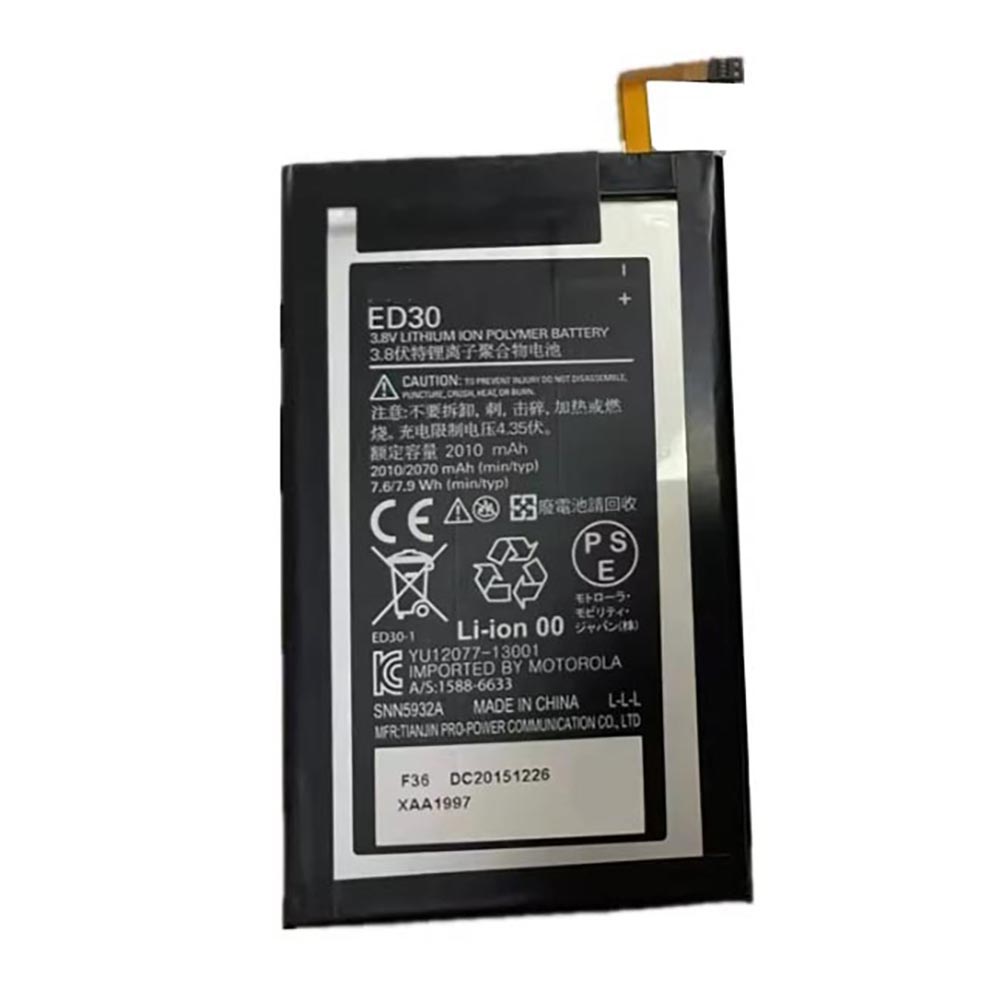 3.8V 2010mAh ED30 Smartphone Battery for Motorola G2 XT1063 XT1064