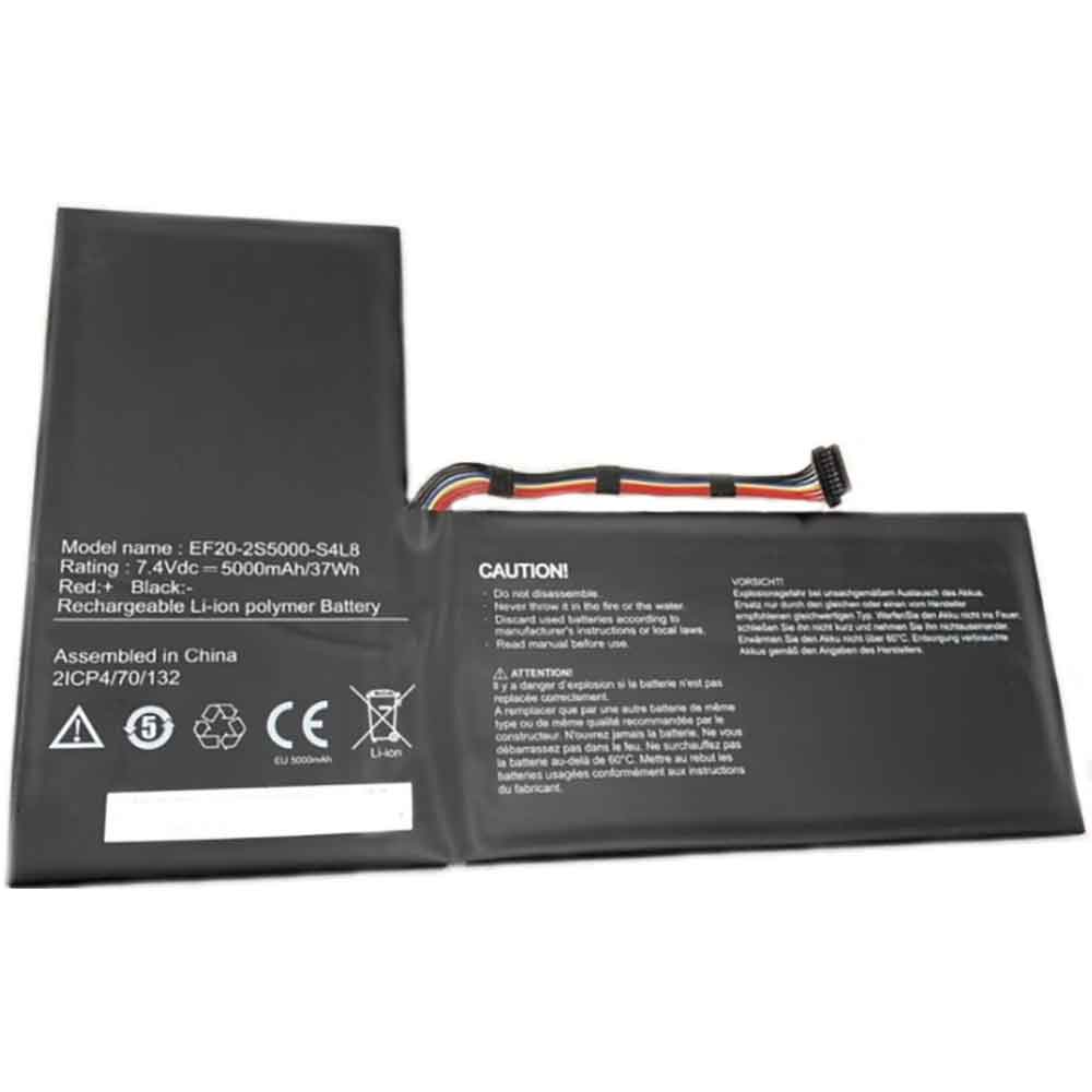 7.4V 5000mAh EF20-2S5000-S4L8 Laptop Battery for Sunwoda EF20-2S5000-S4L8