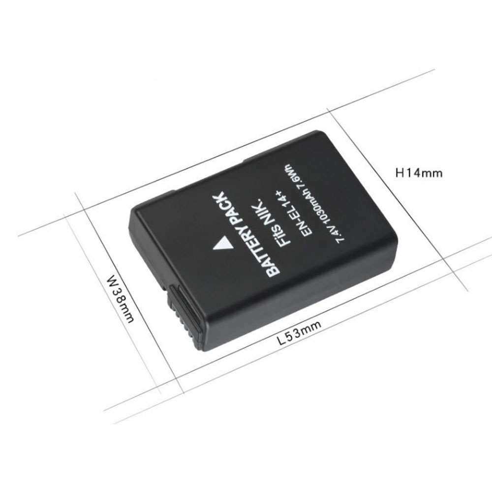 Nikon D3100 P7100 P7800 D5100 battery