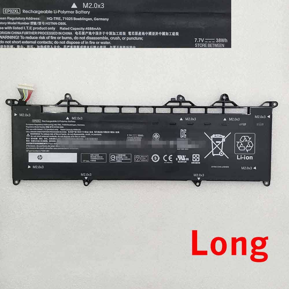 HP HSTNN-DB9L L71760-005 battery