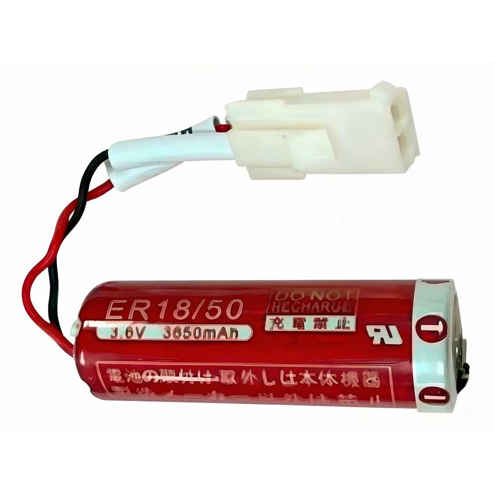 3.6V 3650mAh ER18/50 PLC Battery for Maxell ER18/50