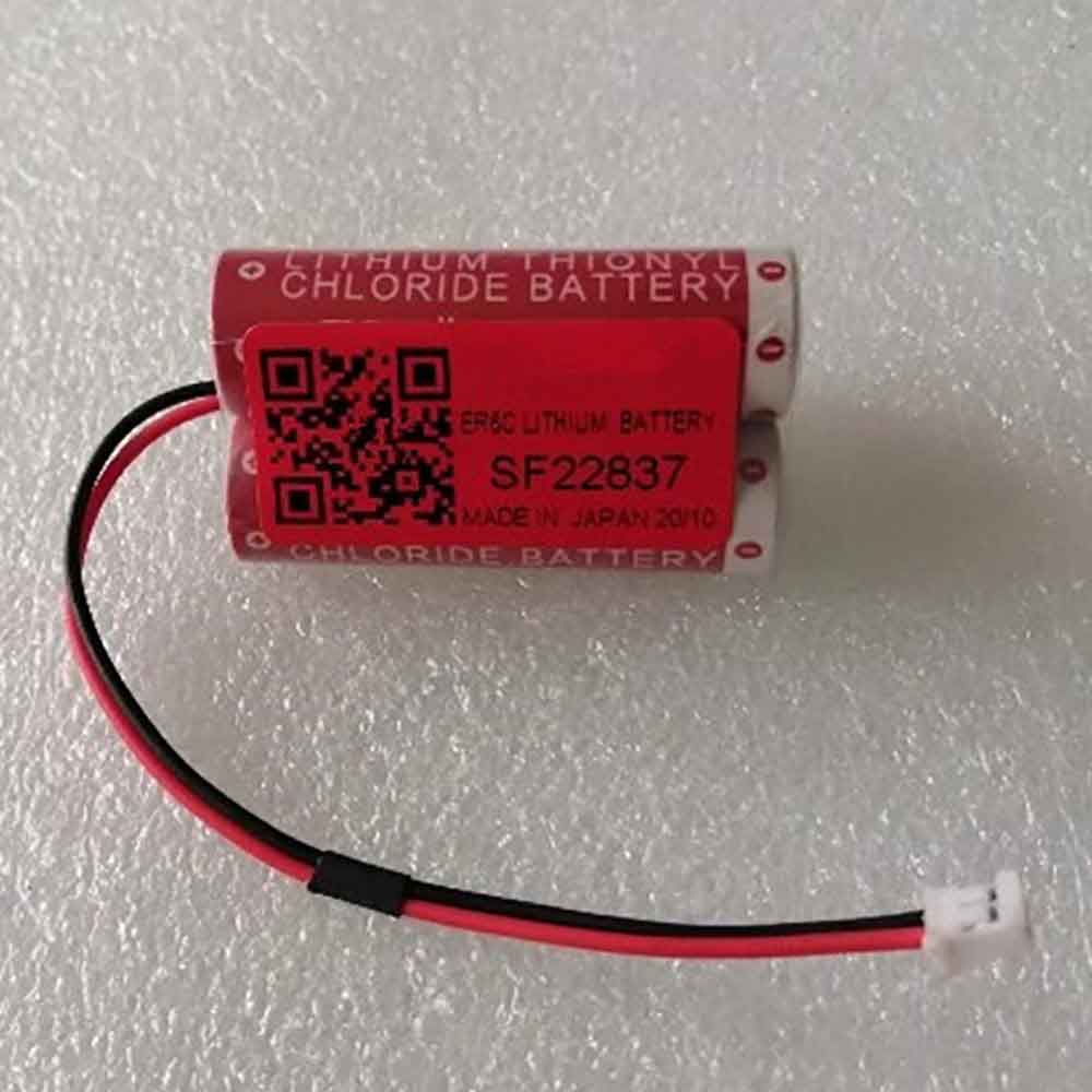 3.6V  SF22837 PLC Battery for Maxell FGBB835BDL-72X ER6-3C38