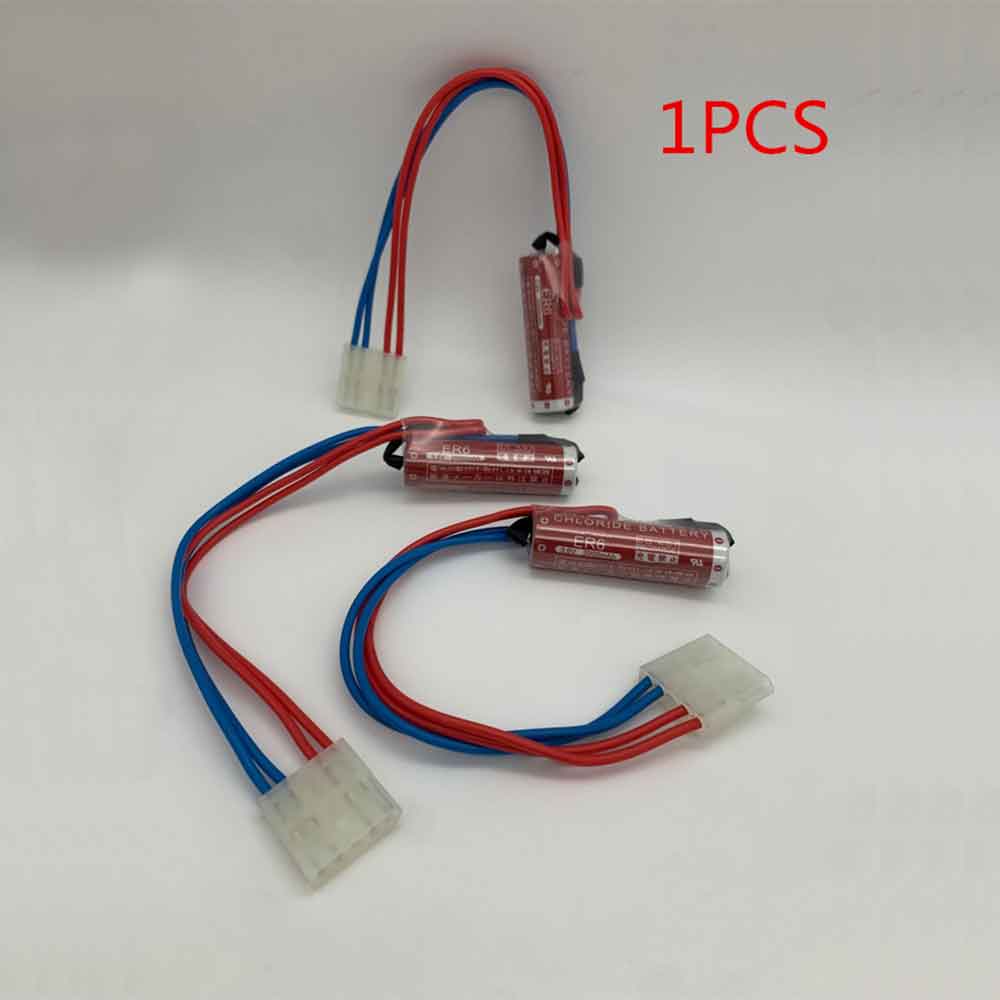 3.6V 2000mAh Maxell ER6 5-hole 4-wire plug Replacement Battery