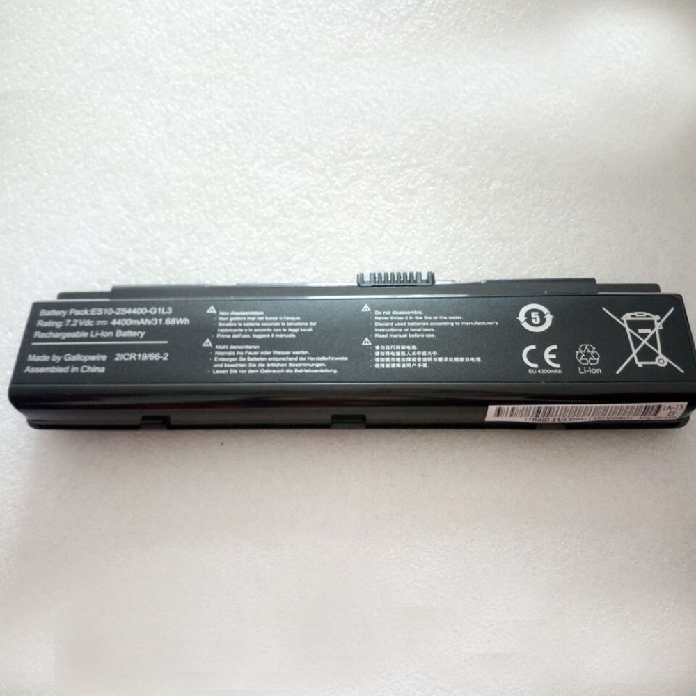 10.8V 4400mAh/31.68Wh ES10-3S2200-G1B1 ES10-3S5200-S4N3/G1L3 Replacement Battery