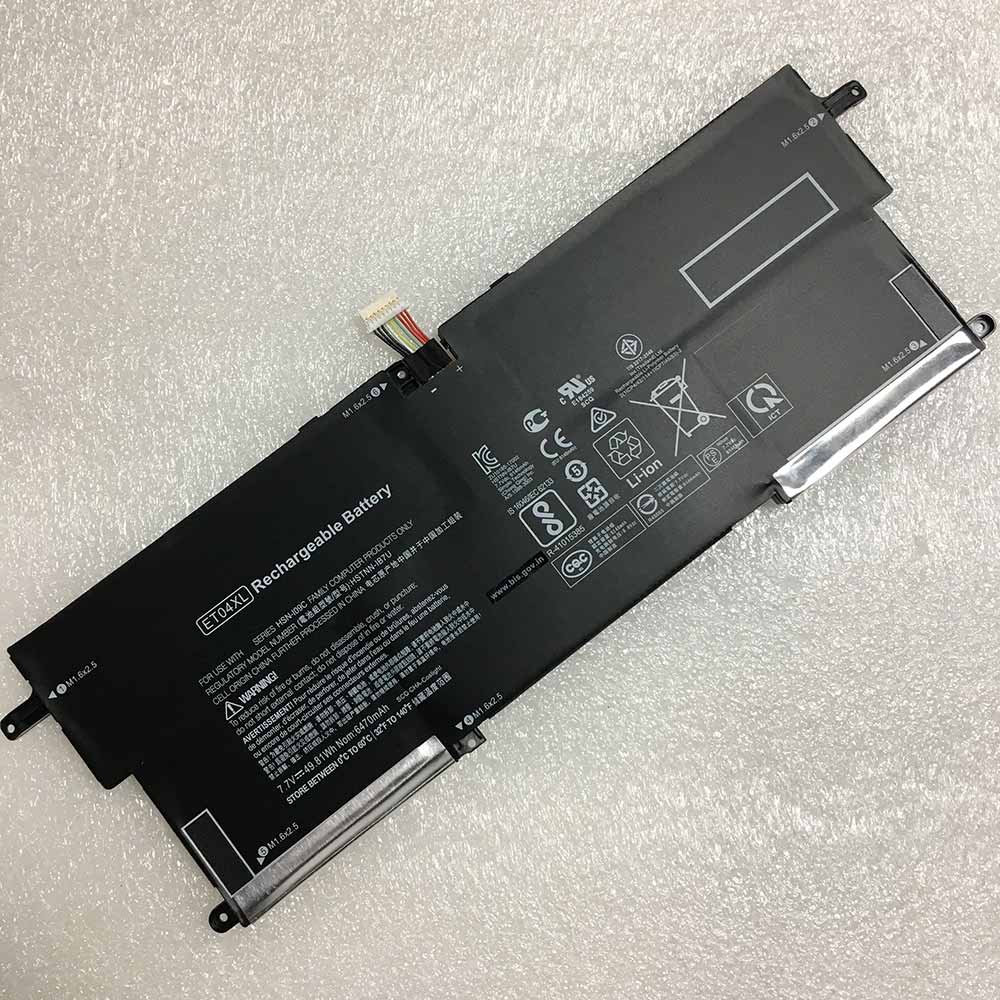 7.7V 49.81Wh/6470mAh ET04XL Laptop Battery for HP HSTNN-IB7U ET04049XL