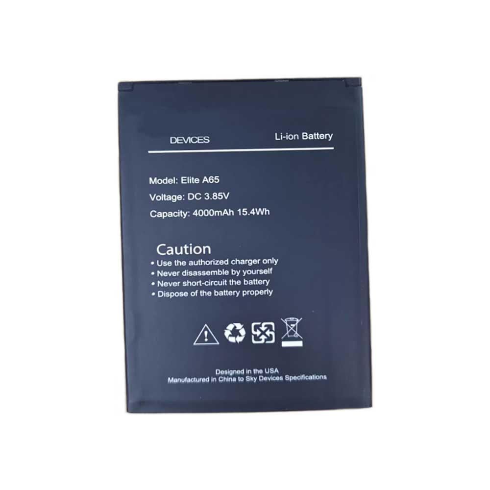 3.85V 4000mAh Elite-A65 Smartphone Battery for SKY Elite A65