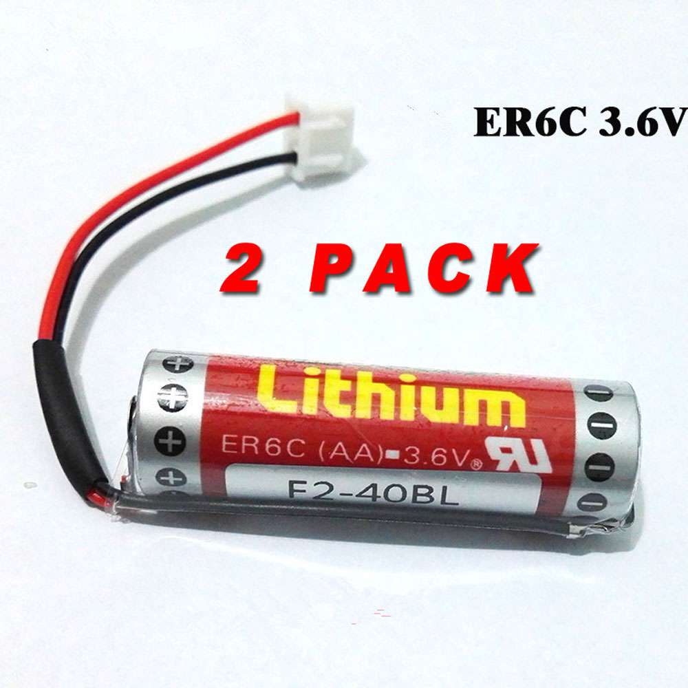 3.6V 1800mah Mitsubishi FX2N-128MR FX1N PLC MAXELL F2-40BL Replacement Battery