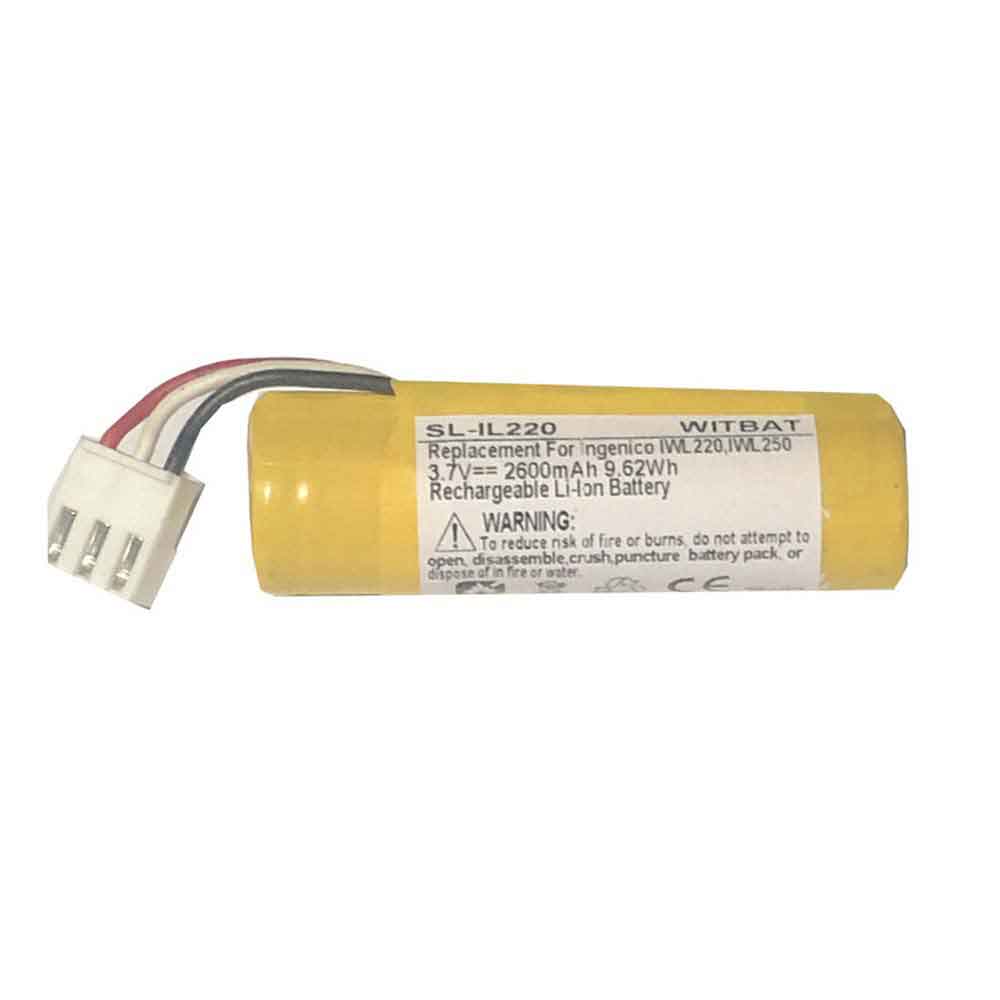 3.7V 2600mAh F26402298 Barcode Scanners Battery for Ingenico iWE280 iWL220 iWL250
