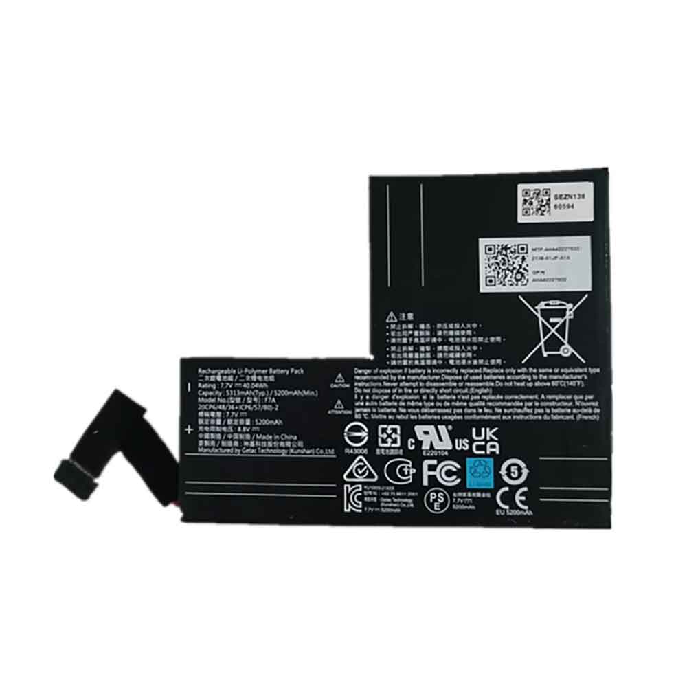 7.7V 5200mAh F7A Toys Battery for Steam Deck Gaming Handheld PC Series