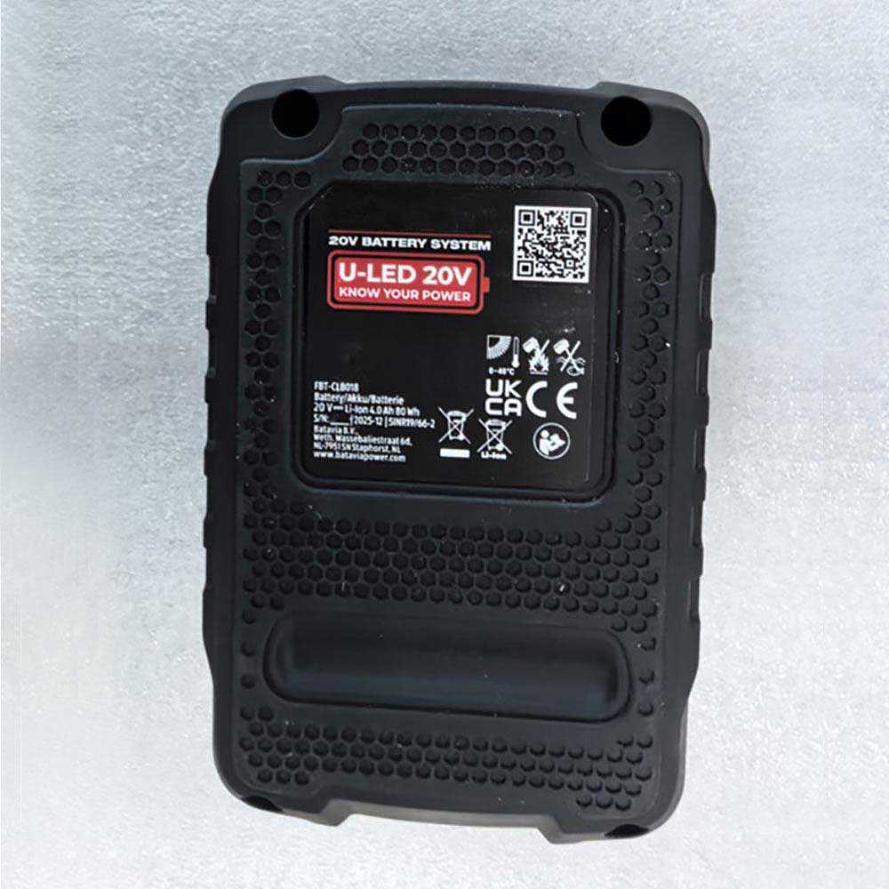 20V 4.0Ah FBT-CLB018 Power Tool Battery for Ferrex U-LED 20V FBT-CLB018