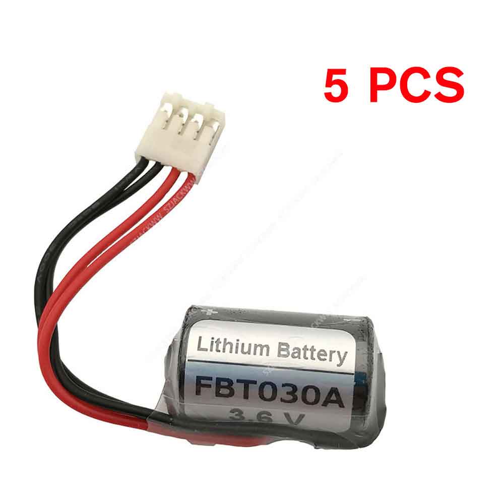 3.6V 1200mah FBT030A PLC Battery for Fuji NB2 F70S ER3V/3.6V PLC with 4-hole plug