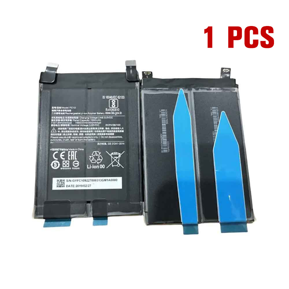 3.85V 1980mAh FC10 Smartphone Battery for Xiaomi FC10
