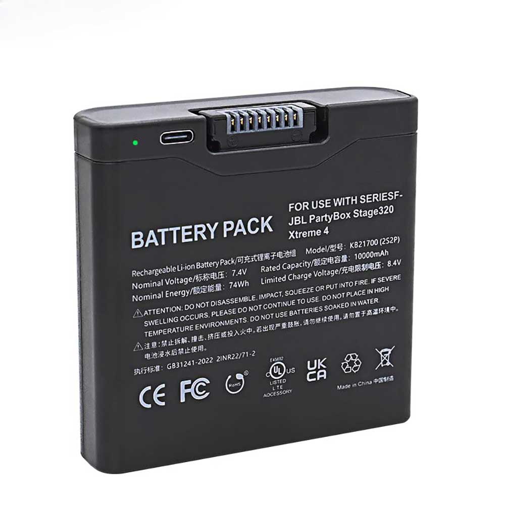 7.4V 10000mAh FG4CELL21700X Bluetooth Speakers Battery for JBL Xtreme 4