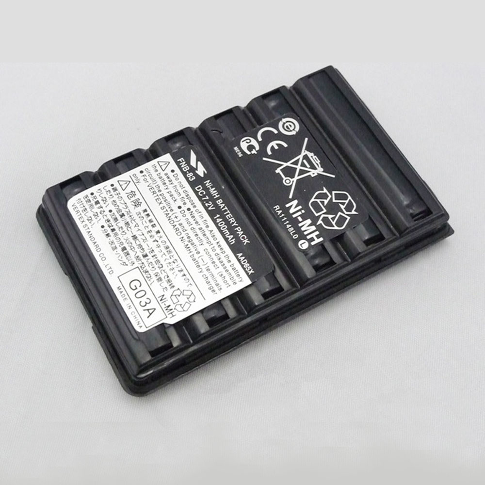 7.2V 1400MAH Yaesu VX-170 VX-177 VXA-150 FT-60R Radios Replacement Battery