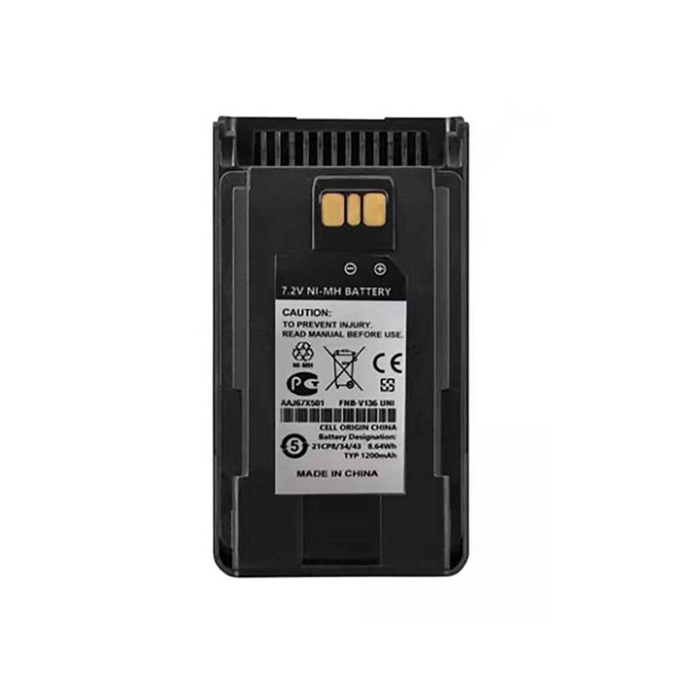 7.2V 1200mAh FNB-V136 Radio Communication Battery for Vertex Standard EVX531/EVX534/EVX539
