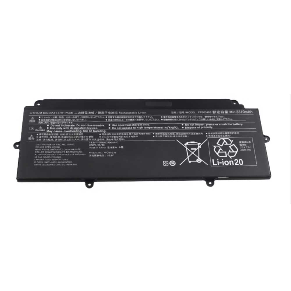 14.4V 3490mAh FPB0340S Laptop Battery for Fujitsu LifeBook U937 U938 U939 U939X